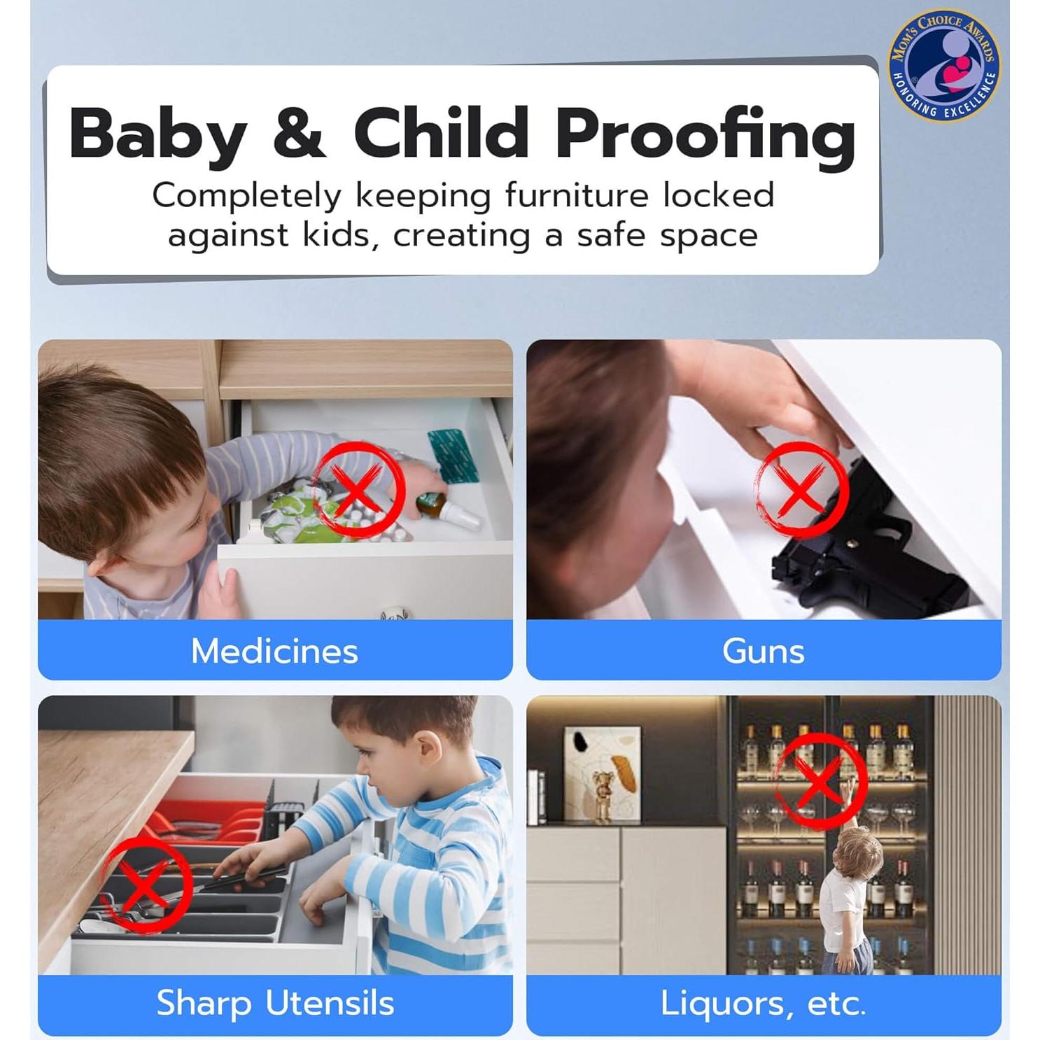 Cerradura Inteligente Bluetooth Anweller HJ-F3BC - Protección Infantil