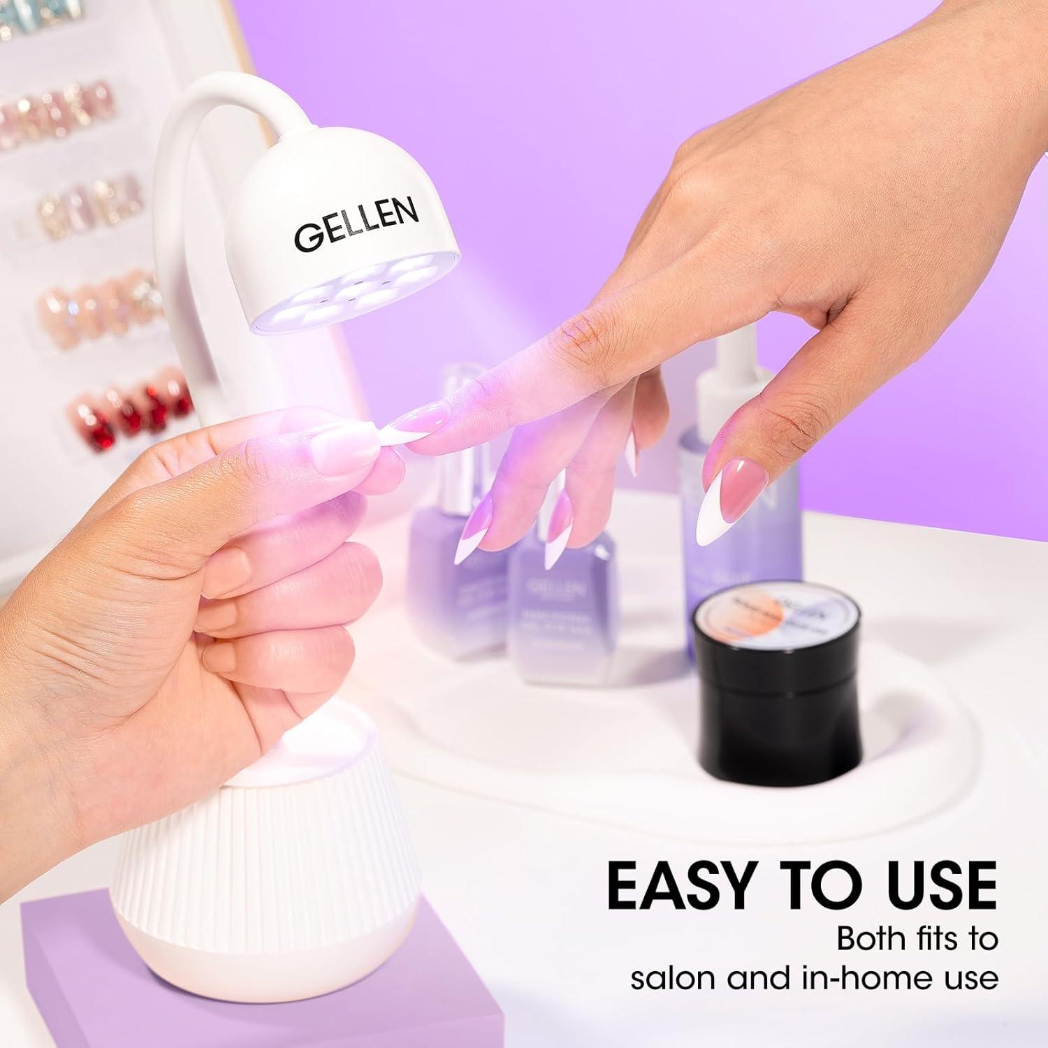Lámpara UV Gellen 24W Inalámbrica para Uñas de Gel
