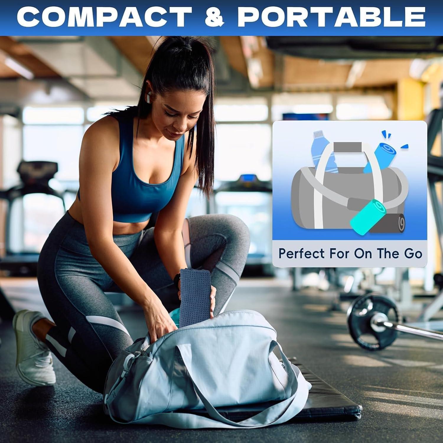 Toallas de Microfibra Vnoss 6 Piezas 40x68 cm Secado Rápido