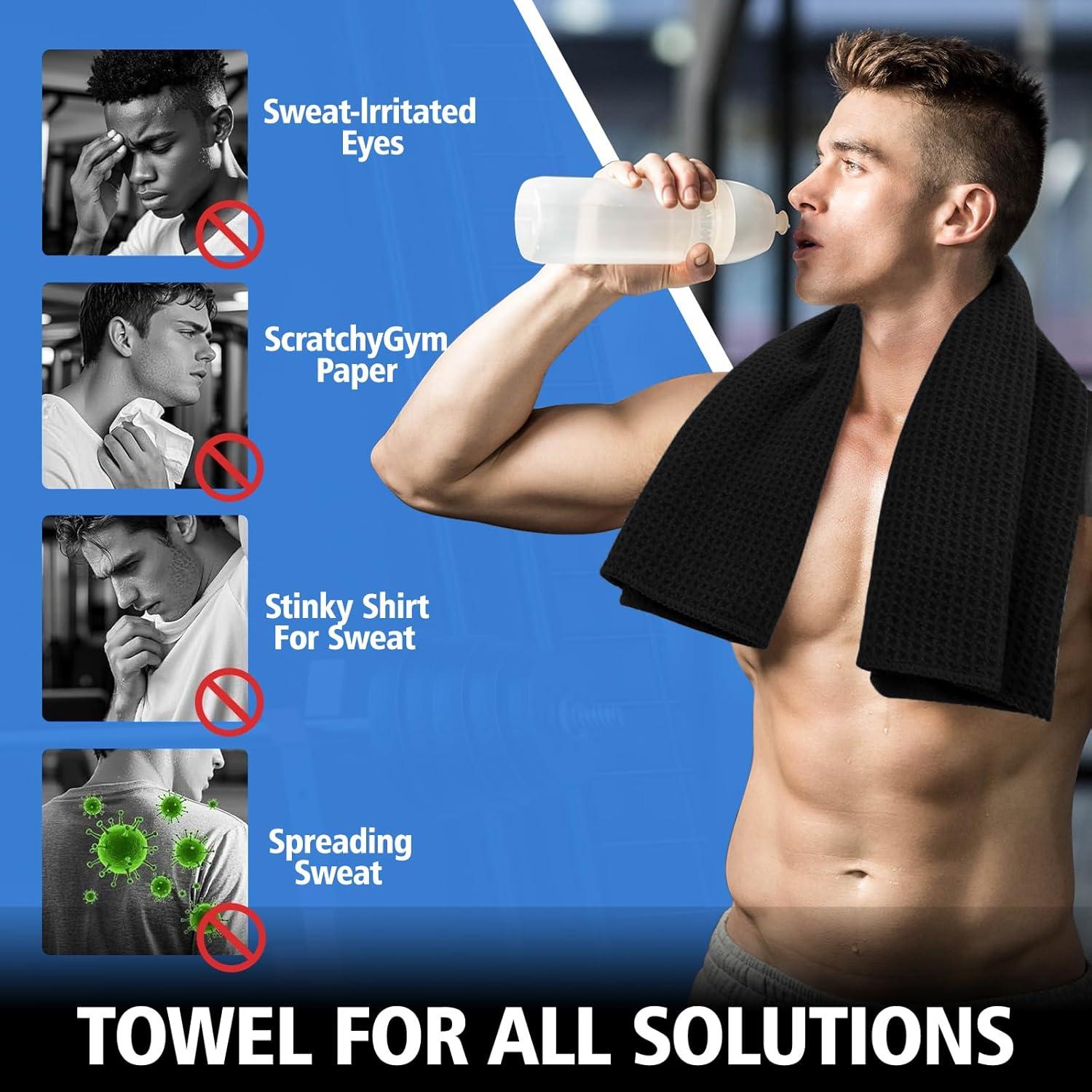 Toallas de Microfibra Vnoss 6 Piezas 40x68 cm Secado Rápido