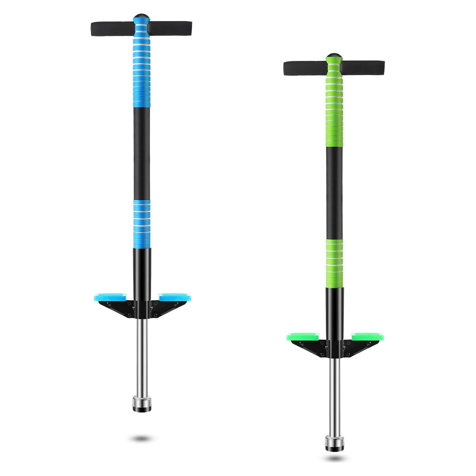 Pogo Stick Leitee para Niños 6+ Años 2 Pack Verde y Azul