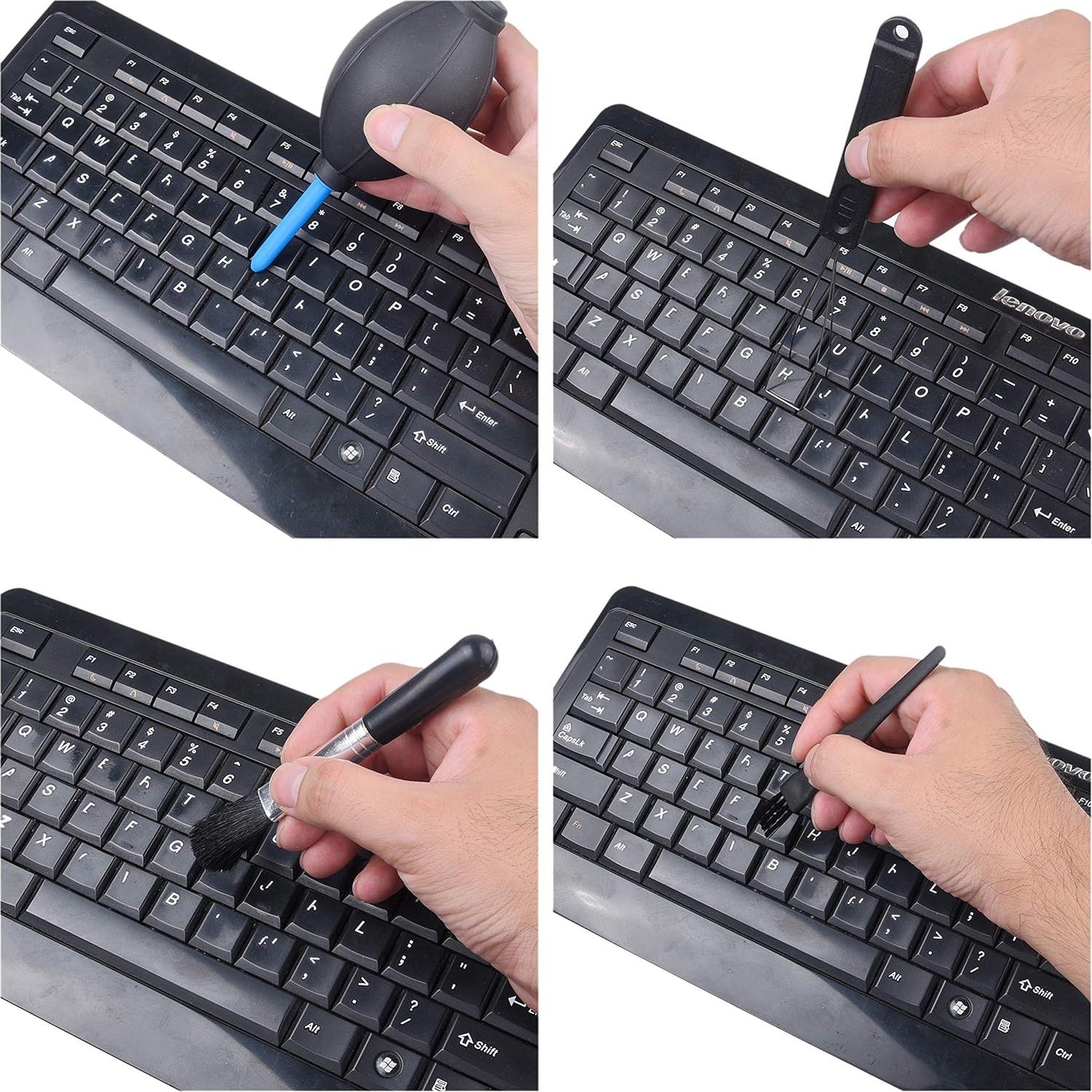 Kit de Limpieza de Teclado Camkix - 5 Piezas para PC y Laptops