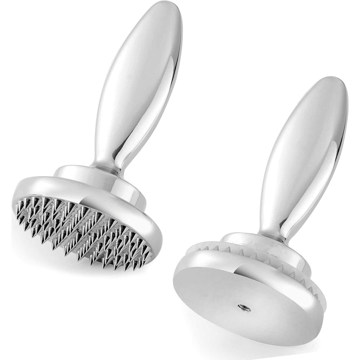 Martillo Ablandador de Carne Doble Cara Acero Inoxidable 835g