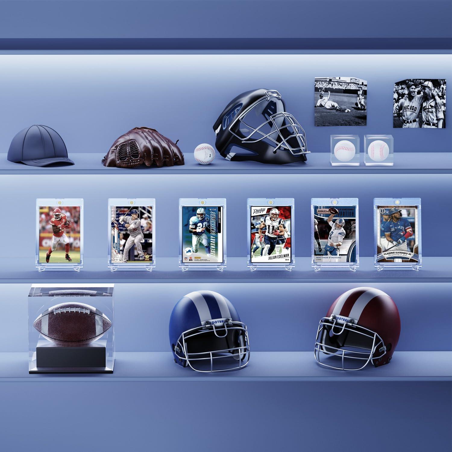 20 Soportes Magnéticos para Tarjetas 35pt YHIJF - Protección UV