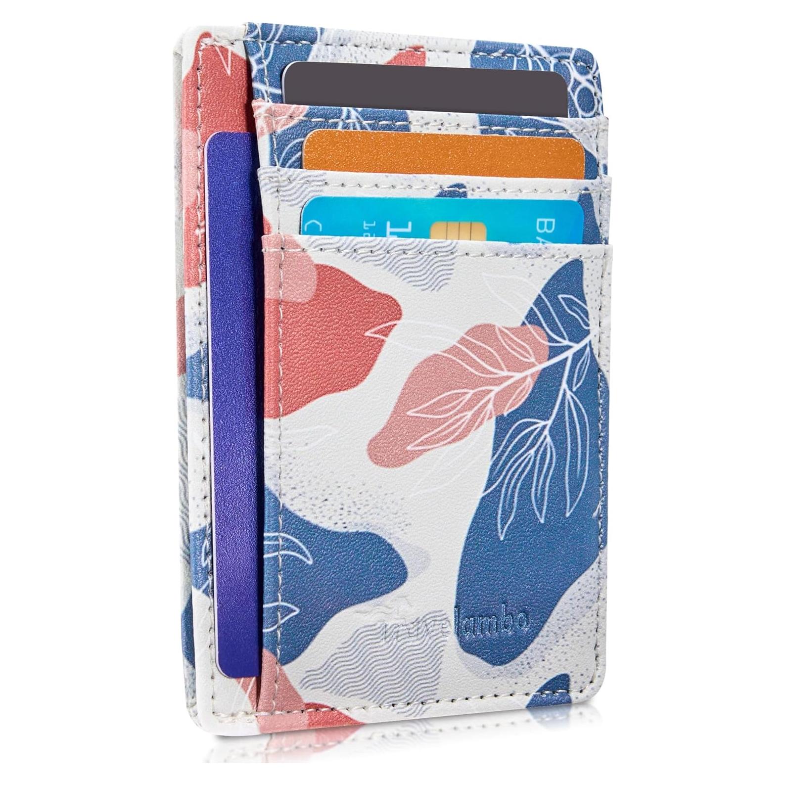 Billetera Minimalista de Cuero Travelambo con Bloqueo RFID