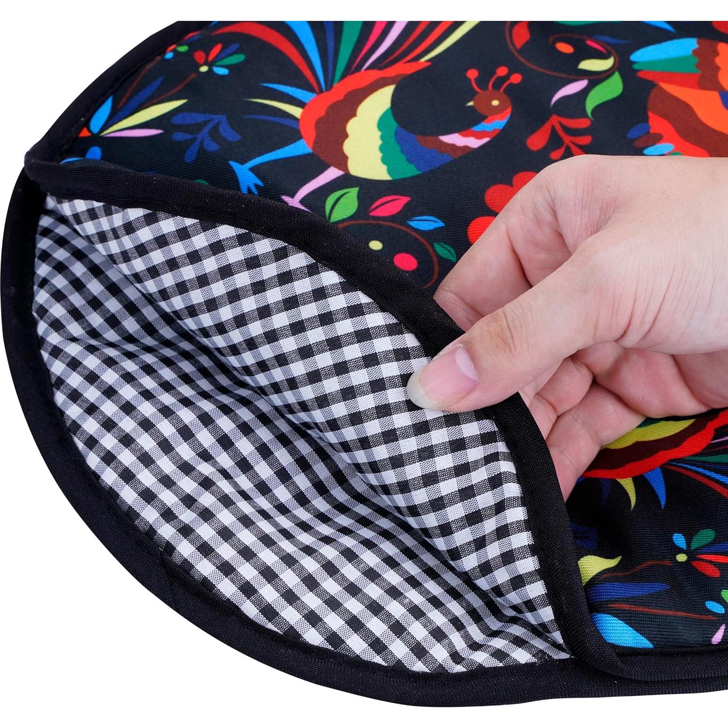 Calentador de Tortillas Eichzer 30 cm 2 Pcs Aislante Microondas