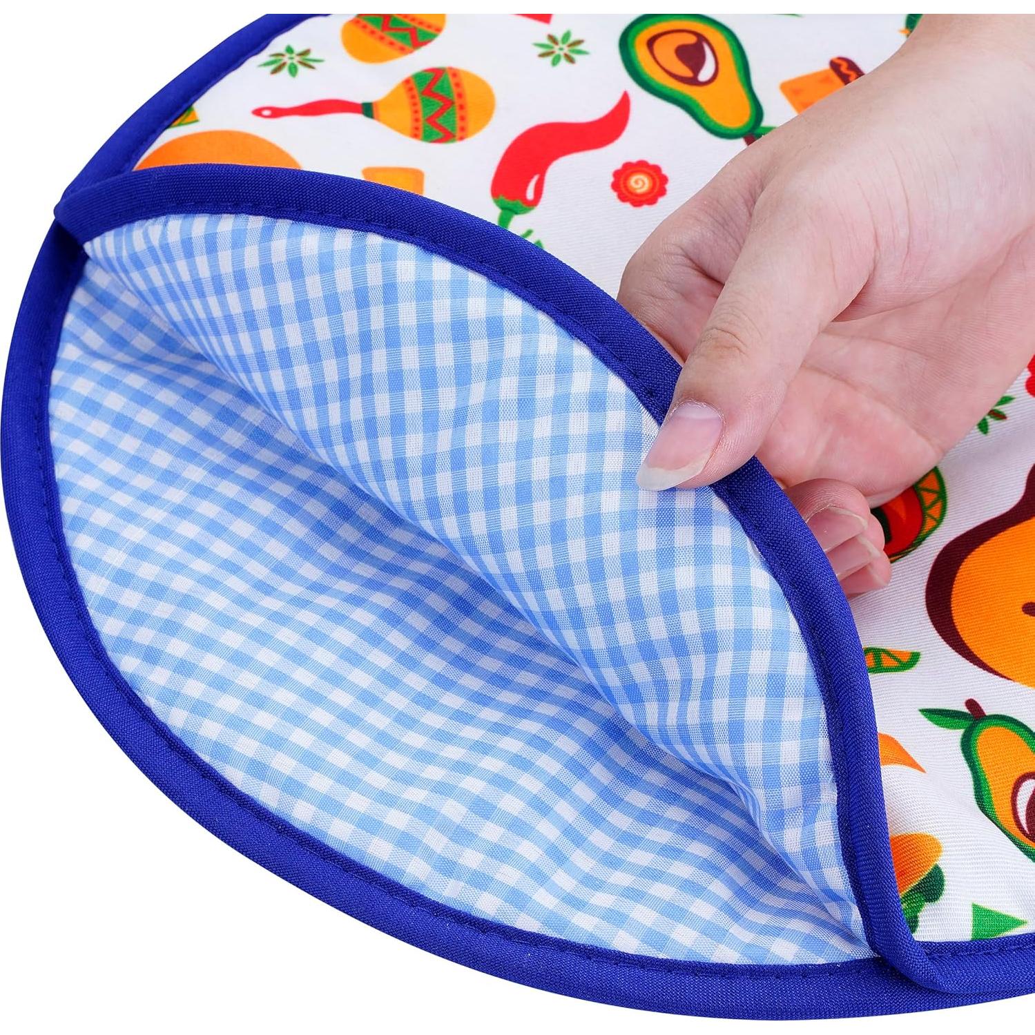 Calentador de Tortillas Eichzer 30 cm 2 Pcs Aislante Microondas