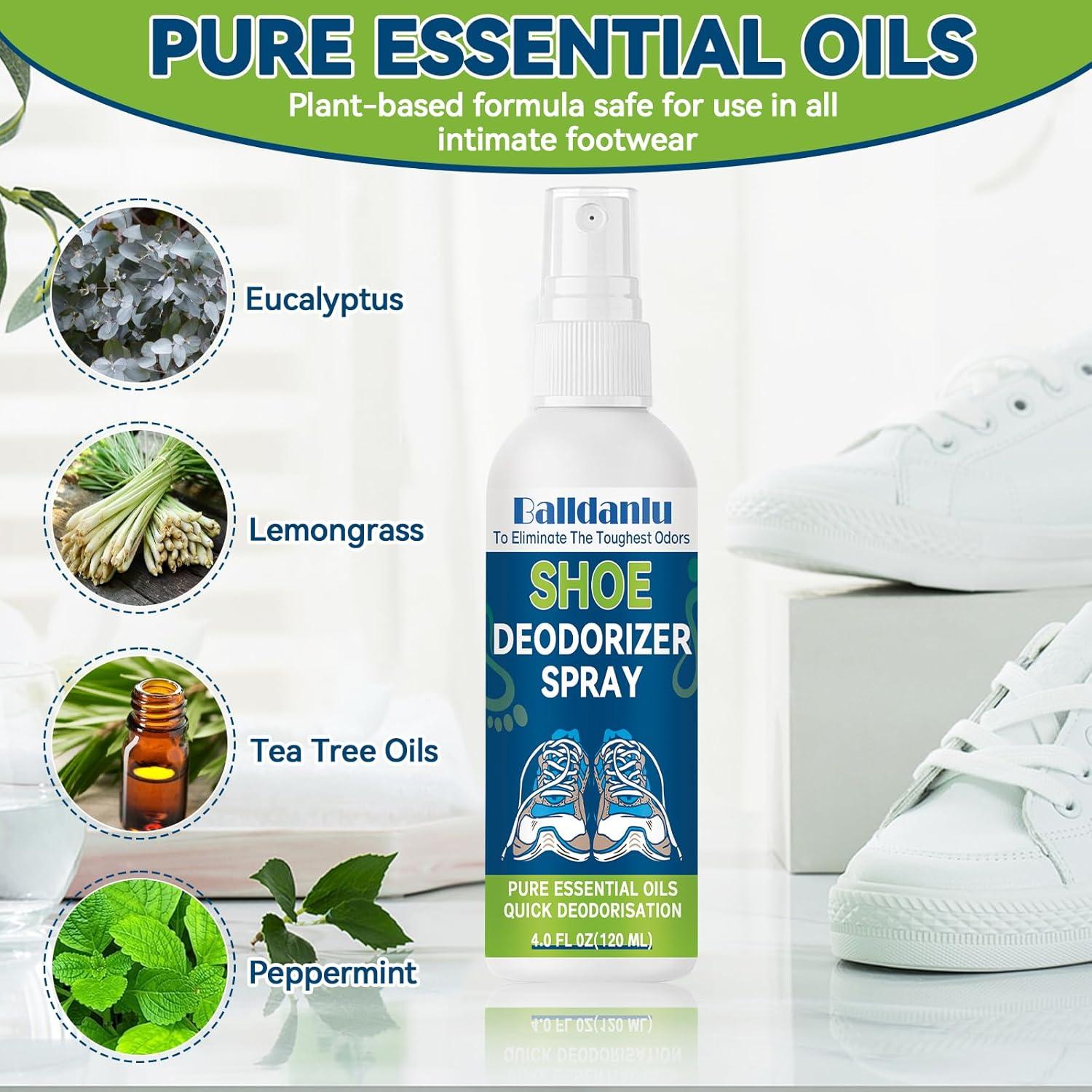 Spray Desodorante para Zapatos Balldanlu 2 Unidades Limón