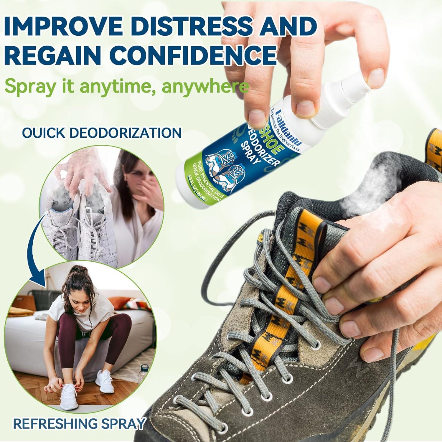 Spray Desodorante para Zapatos Balldanlu 2 Unidades Limón