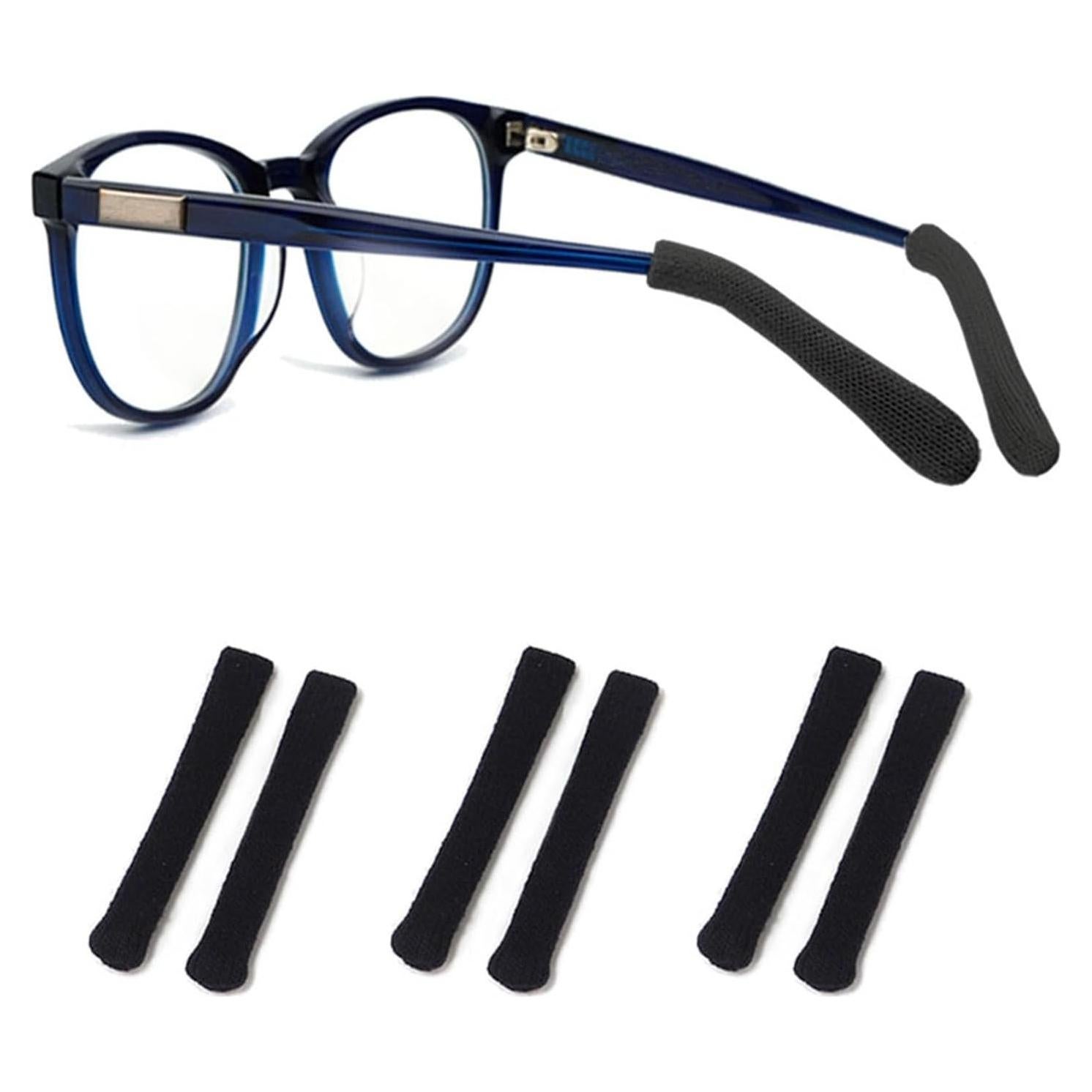 Cojín de Oído de Algodón Suave para Gafas Antideslizante