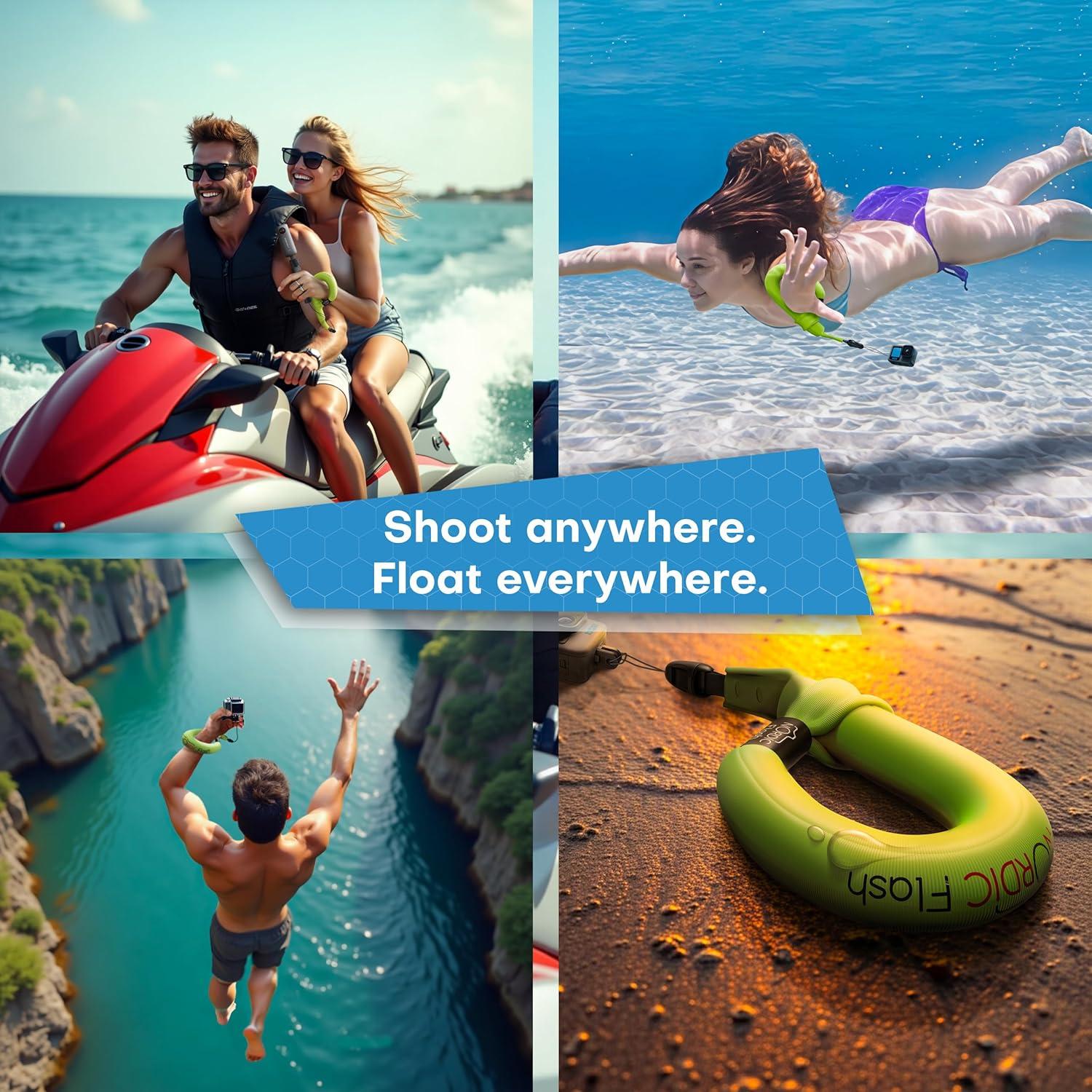 Correa Flotante Impermeable para GoPro y Cámaras de Acción