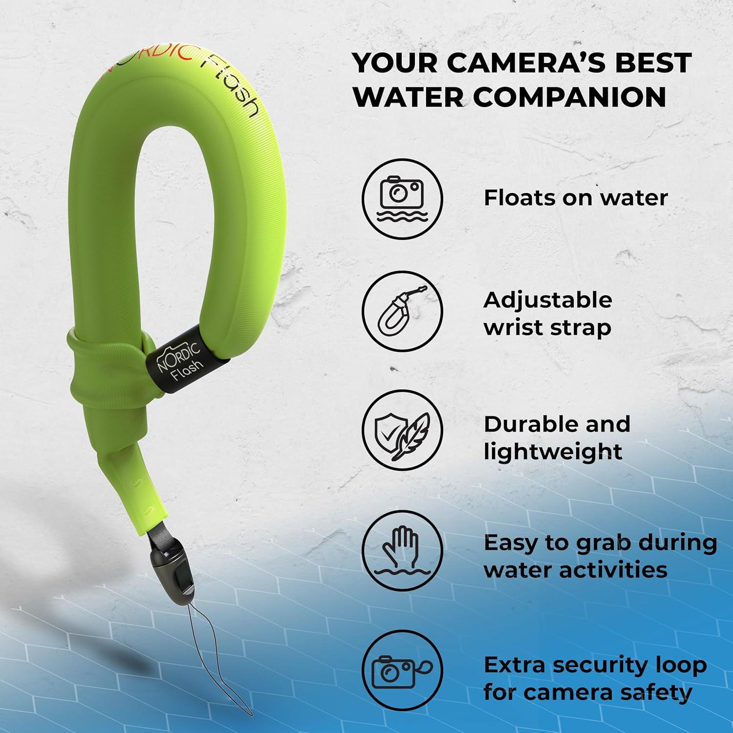 Correa Flotante Impermeable para GoPro y Cámaras de Acción