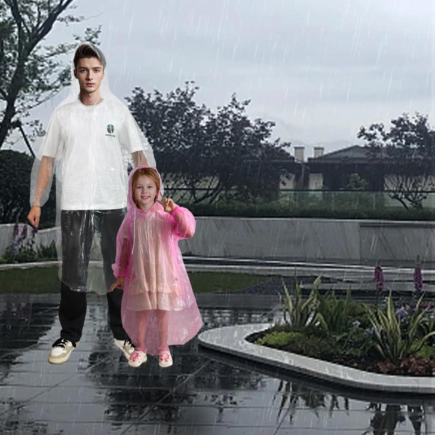 Paquete Familiar de Ponchos de Lluvia NVioAsport - 8 Unidades