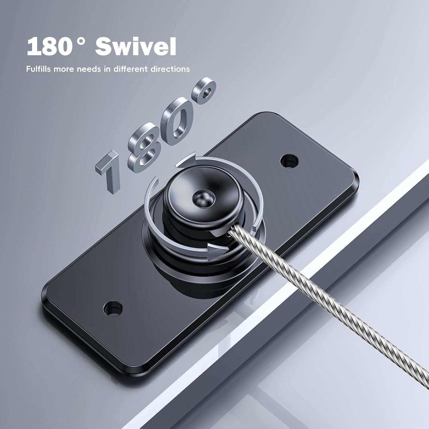 Cerradura de Refrigerador WILNIRY 2 Paquete Negra Autoadhesiva