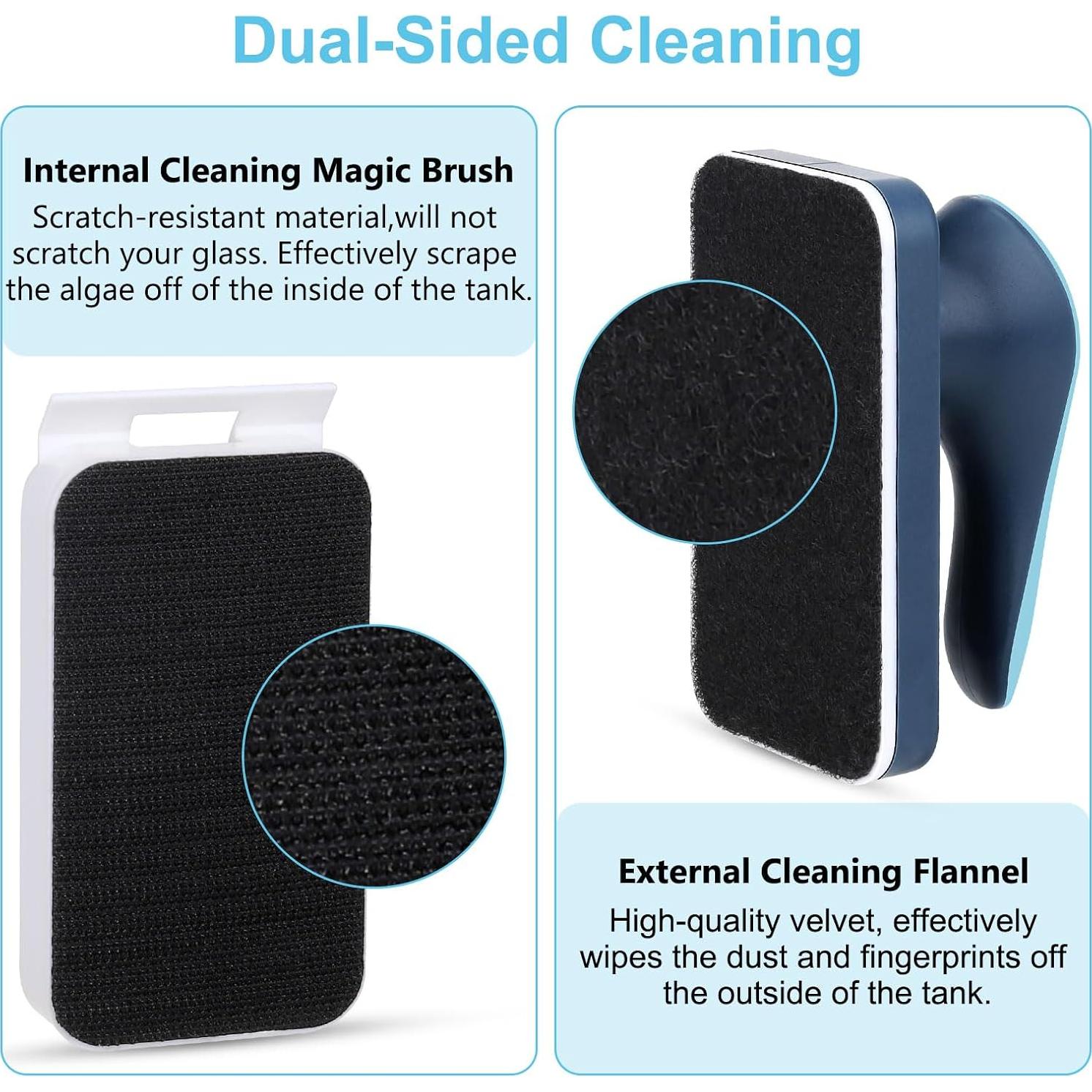 Limpiador Magnético de Acuario Fishkeeper con Raspadores