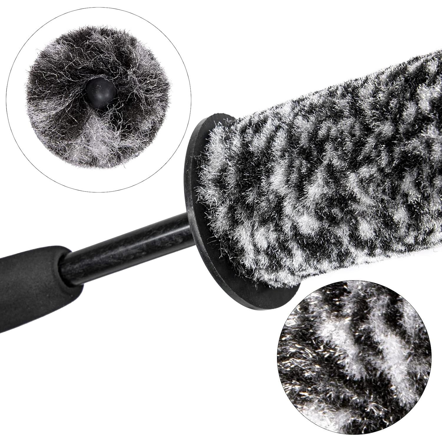 Kit de Cepillos para Llantas bzczh - 3 Piezas, Antideslizante