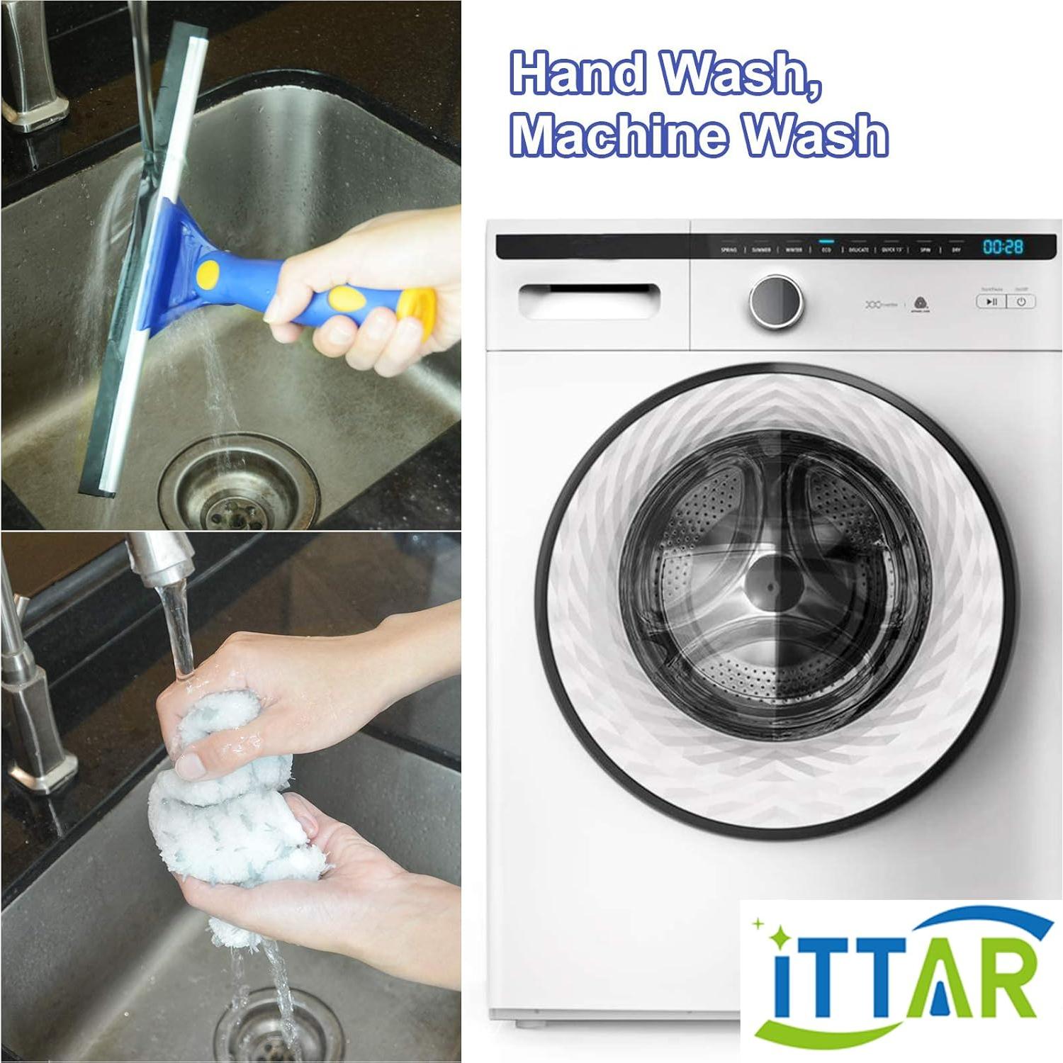 Kit de Limpiaparabrisas ITTAR con Poste Telescópico 152.4 cm