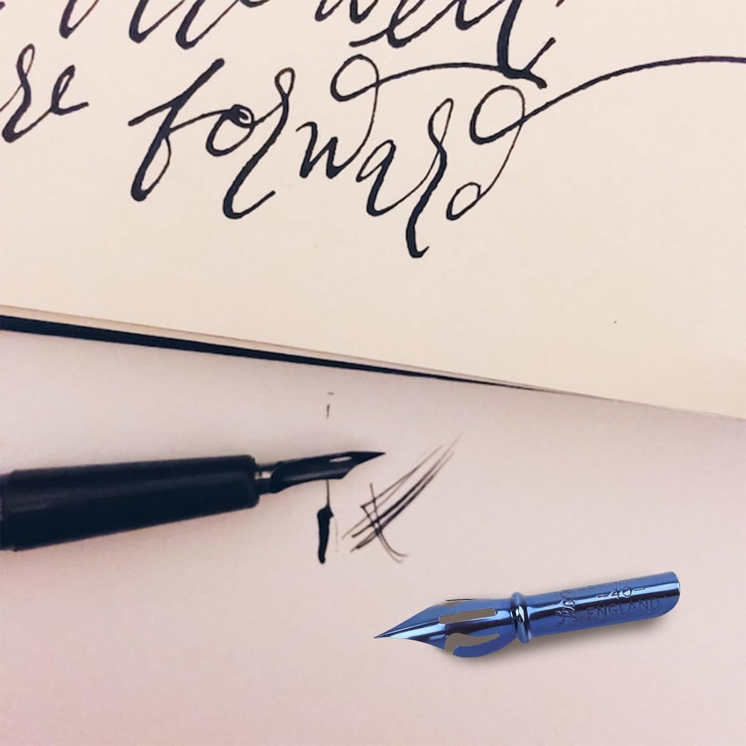 Set de 2 Plumines de Caligrafía Mewutal Cabeza de Calabaza