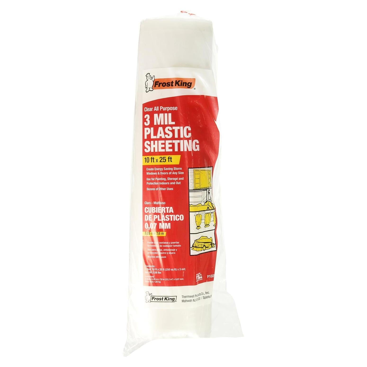 Hoja de Polietileno Frost King P1025/3 3m x 7.62m 0.76mm Transparente