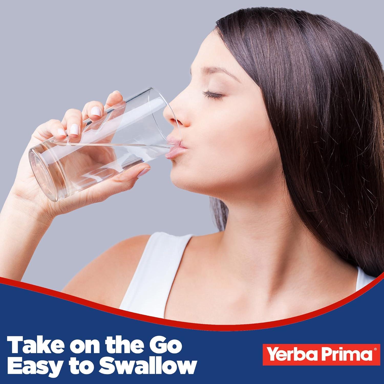 Cápsulas de Psyllium Yerba Prima 625 mg 180 Unidades - Fibra Dietética