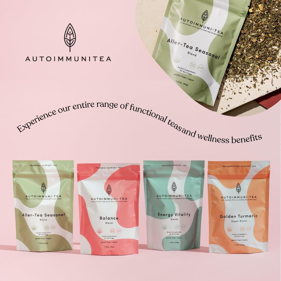 Té Calmante Orgánico AutoimmuniTea 15 Sachets Alivio Alergias