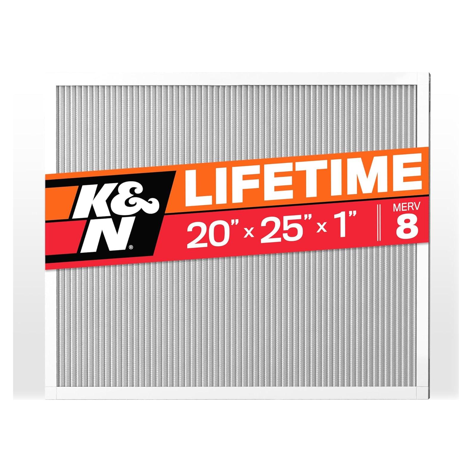 Filtro de Aire Lavable K&N HVC-8-12025 Merv 8 49.5x62.2 cm