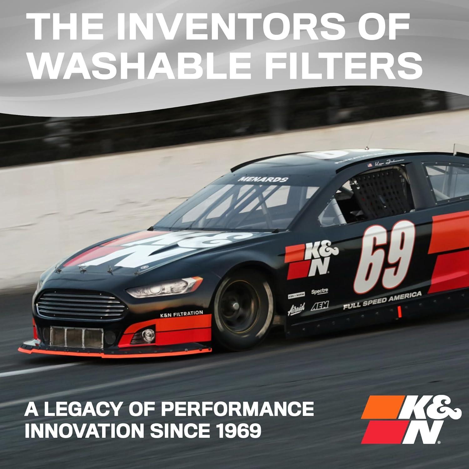 Filtro de Aire Lavable K&N HVC-8-12025 Merv 8 49.5x62.2 cm