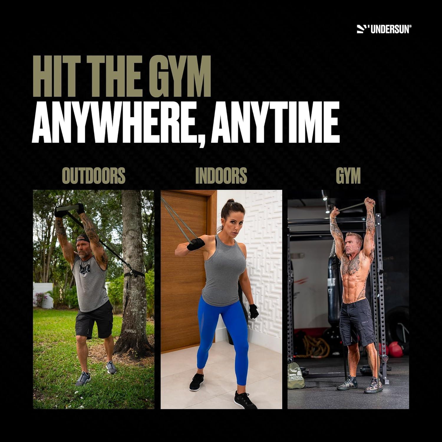 Bandas de Resistencia Undersun Camo Elite - 2 Niveles de Resistencia