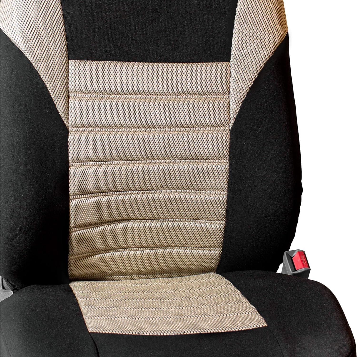 Fundas de Asiento de Coche FH Group Beige Ajuste Universal