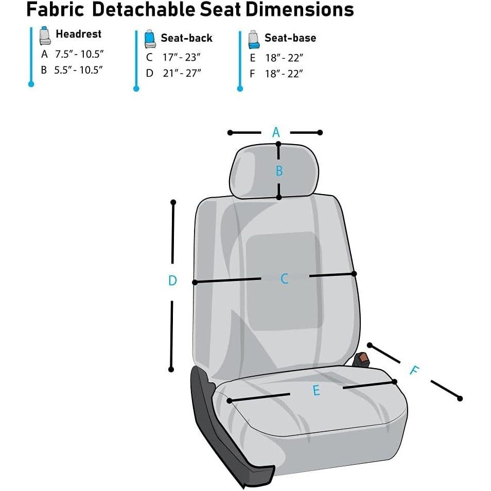 Fundas de Asiento de Coche FH Group Beige Ajuste Universal