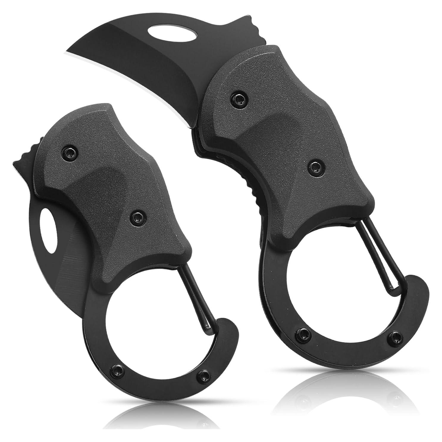 Cuchillo Utilitario Plegable VIRENKNIFE SAM06 Negro 10 cm