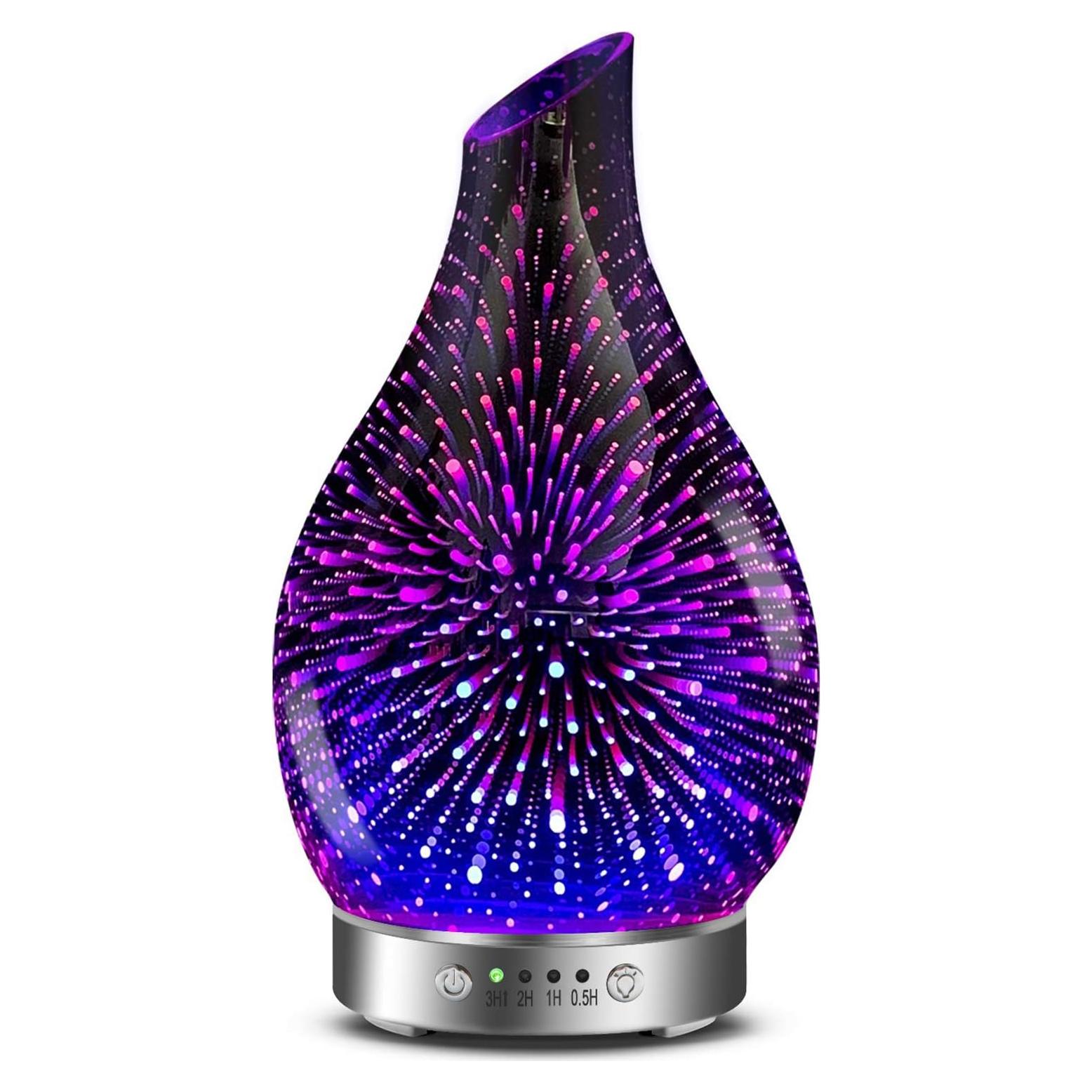 Difusor de Aceite Esencial MAXWINER 3D Ultrasonico 120ml