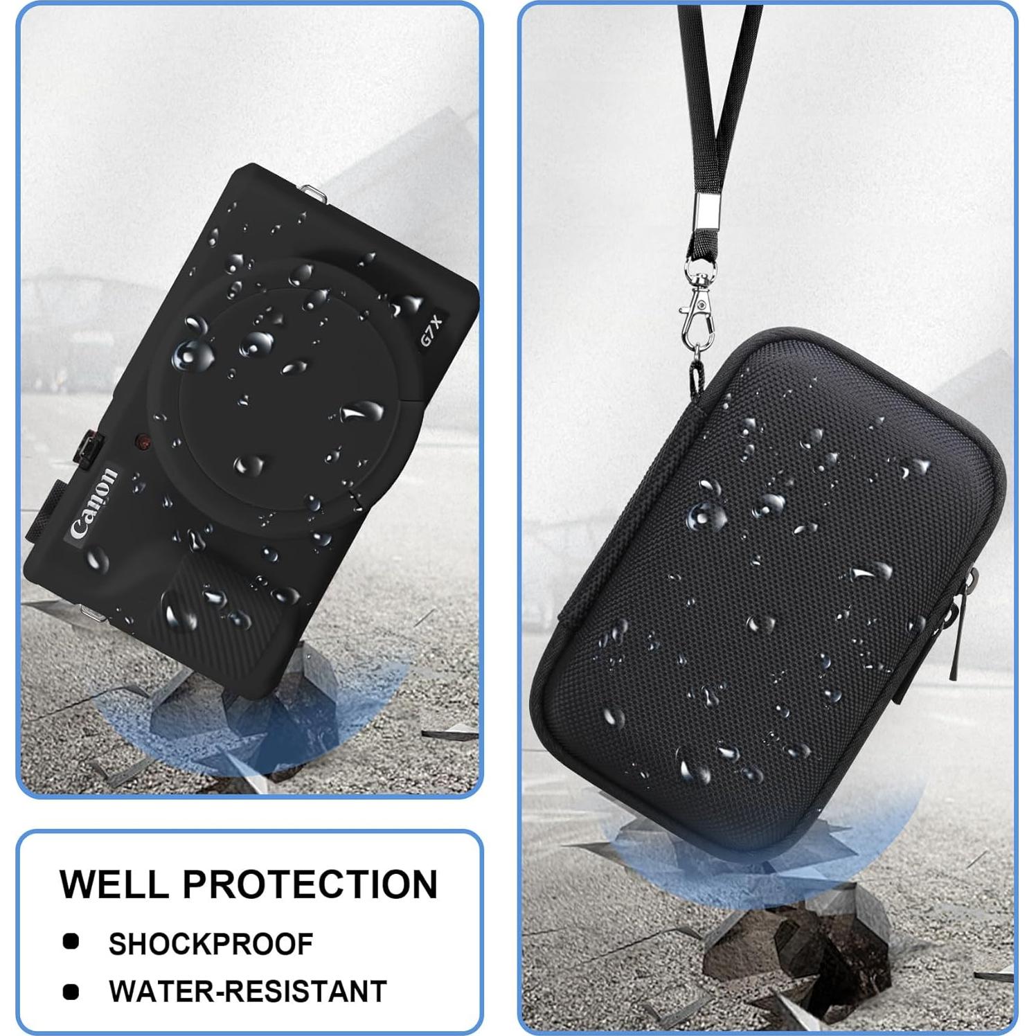 Funda Dura y Silicona Canboc para Canon PowerShot G7X III