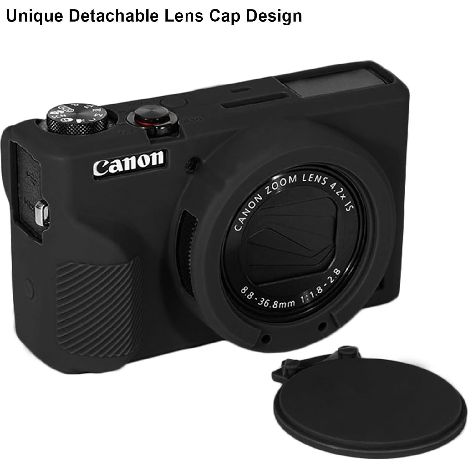 Funda Dura y Silicona Canboc para Canon PowerShot G7X III