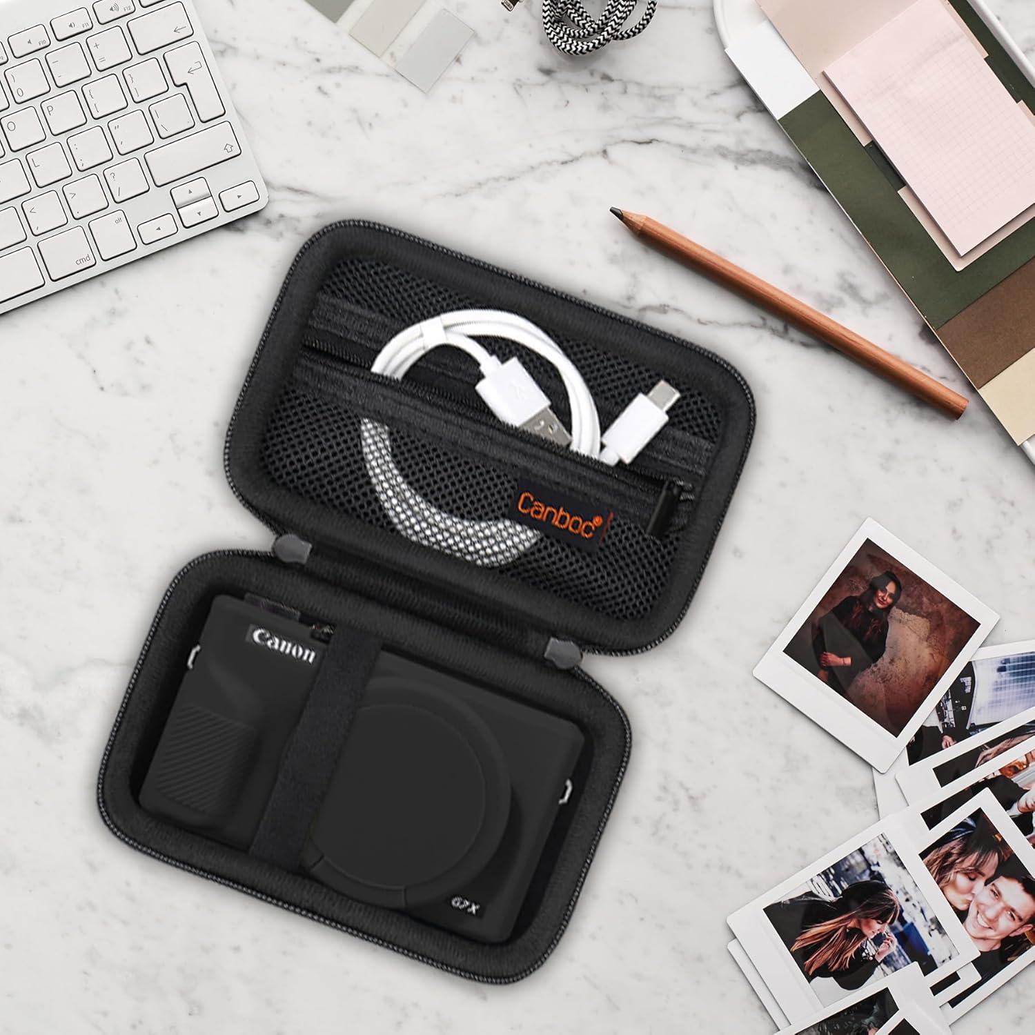 Funda Dura y Silicona Canboc para Canon PowerShot G7X III