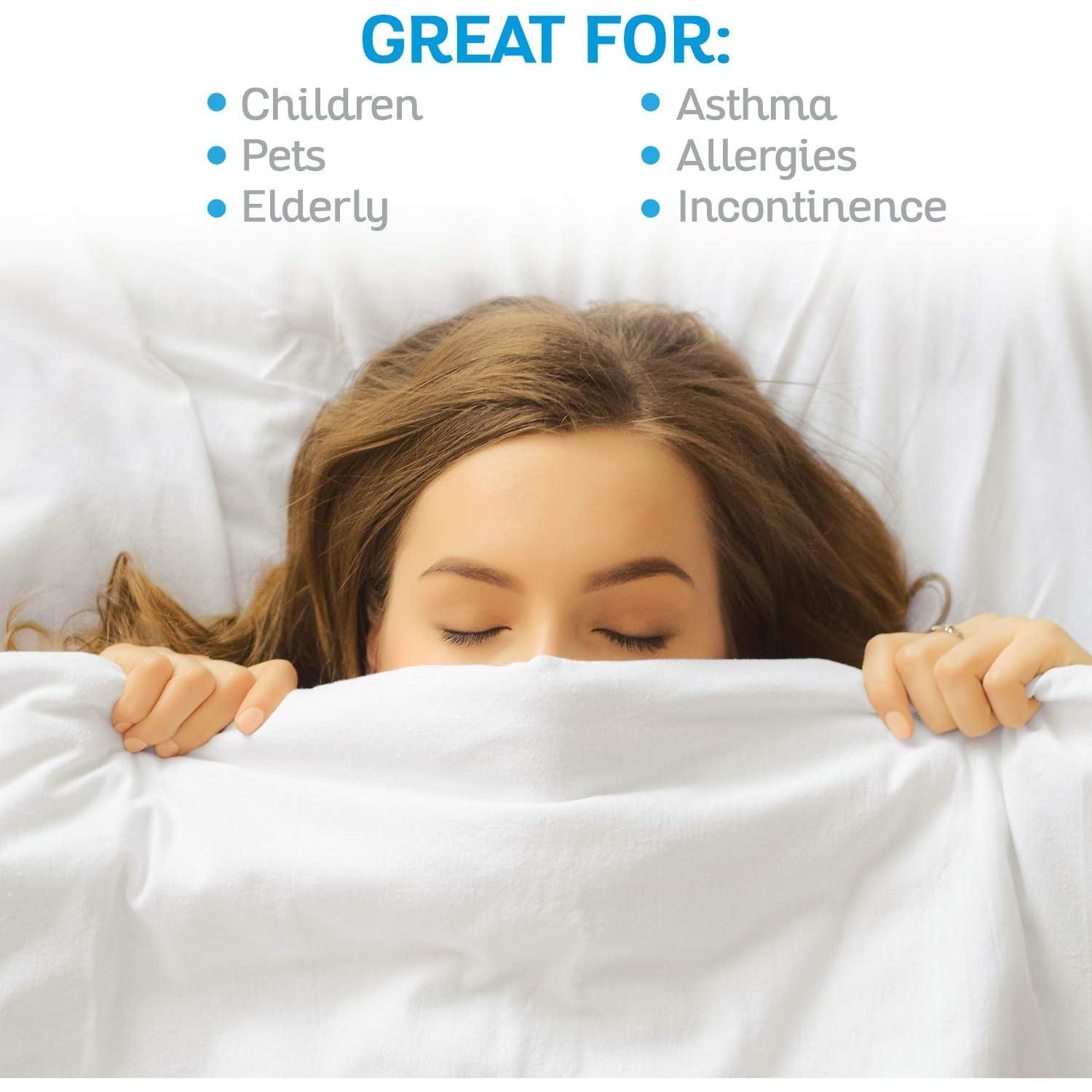 Protector de Colchón Impermeable SURES Individual Lavable