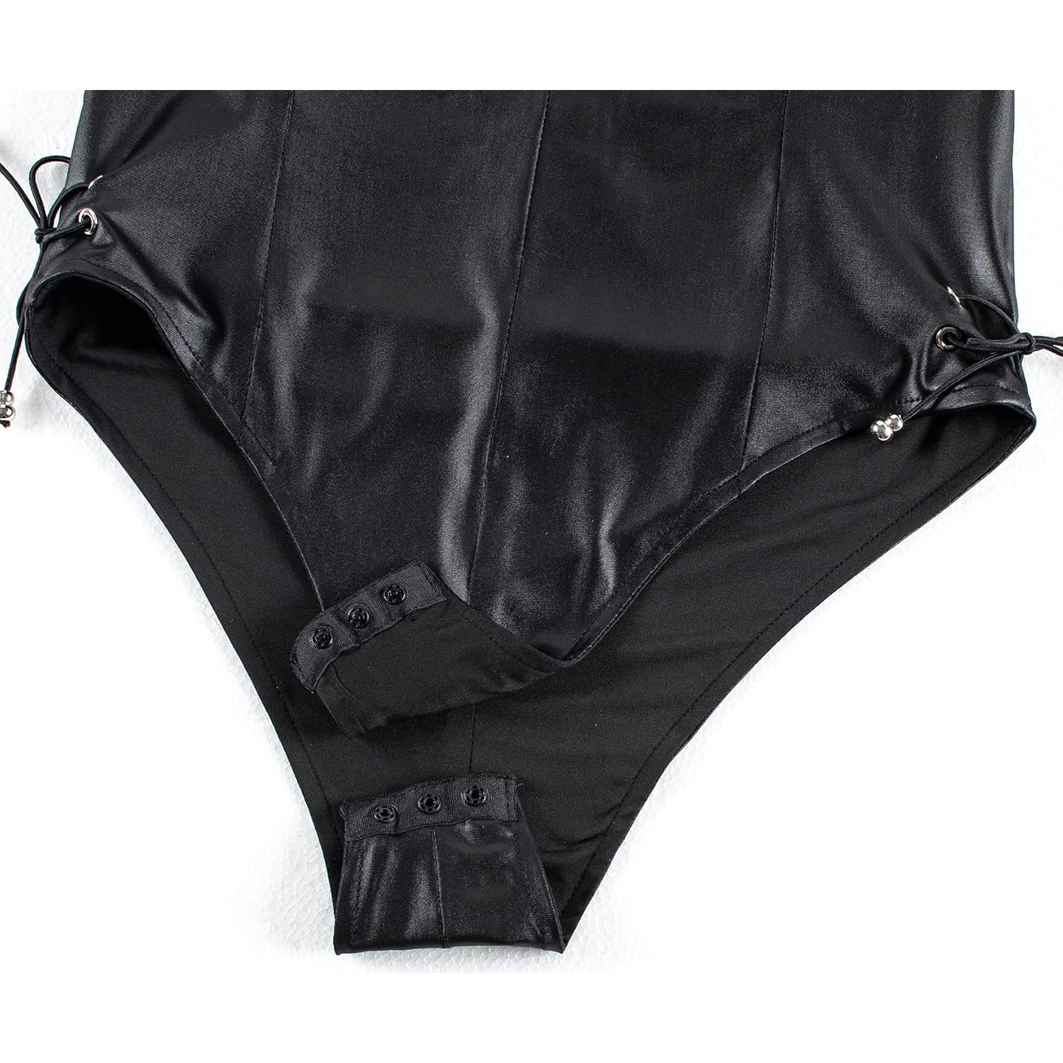 Disfraz de Conejita para Mujeres Yuriko - Mono Enterizo Negro S