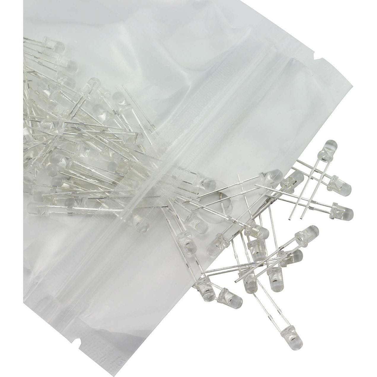 Diodo Emisor de Luz LED 3mm Morado Tegg 100pcs