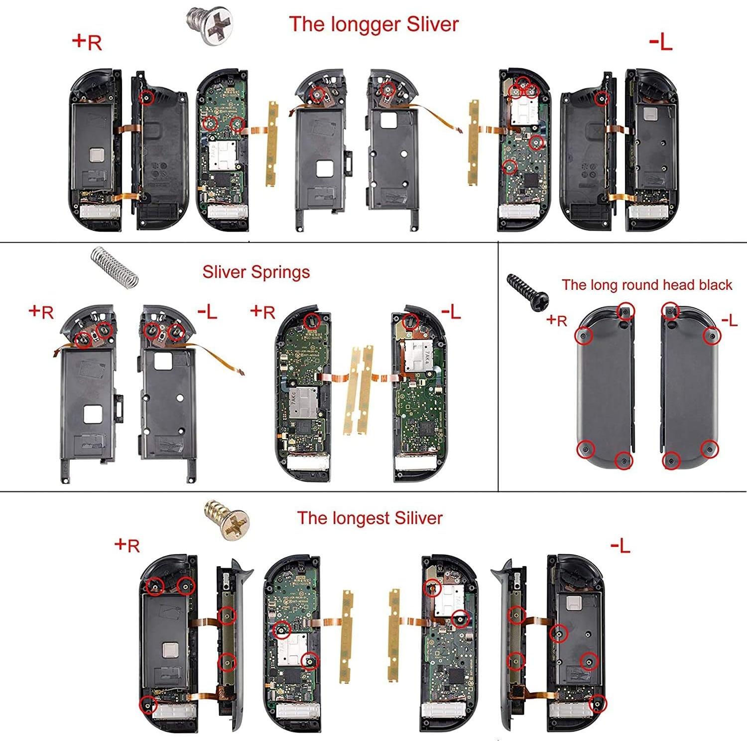 Carcasa de Reemplazo eXtremeRate para Nintendo Switch - Ámbar Claro