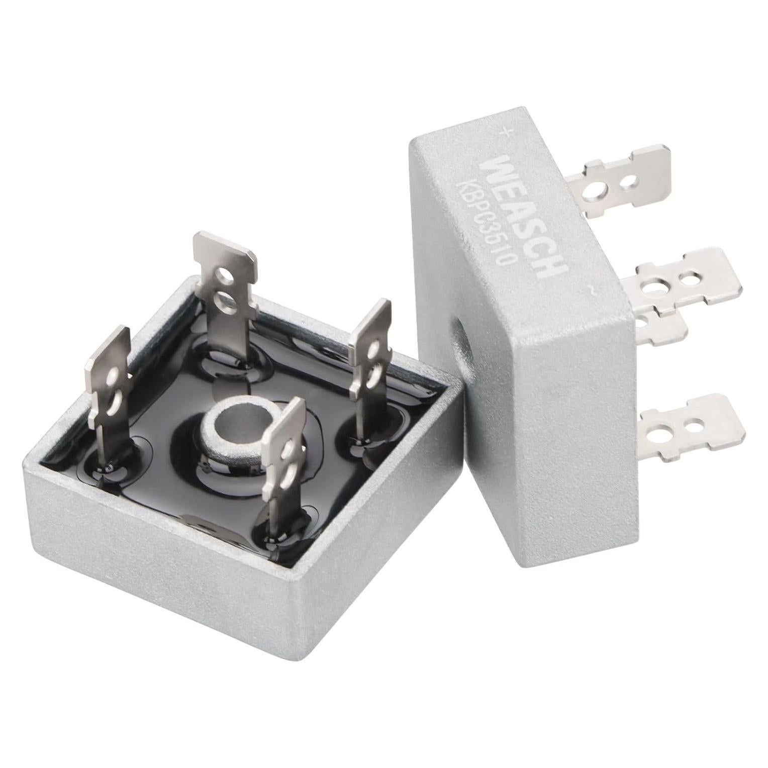 Diodo Rectificador de Puente Weasch KBPC5010 1000V 50A 2 Pcs