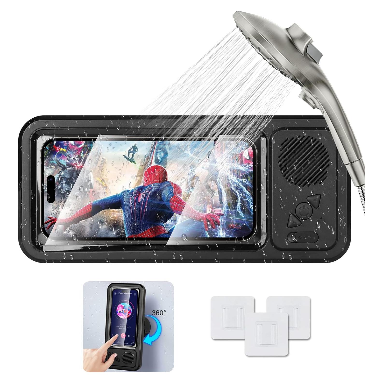 Soporte para Teléfono de Ducha Bluetooth Suzzi Z07 Impermeable