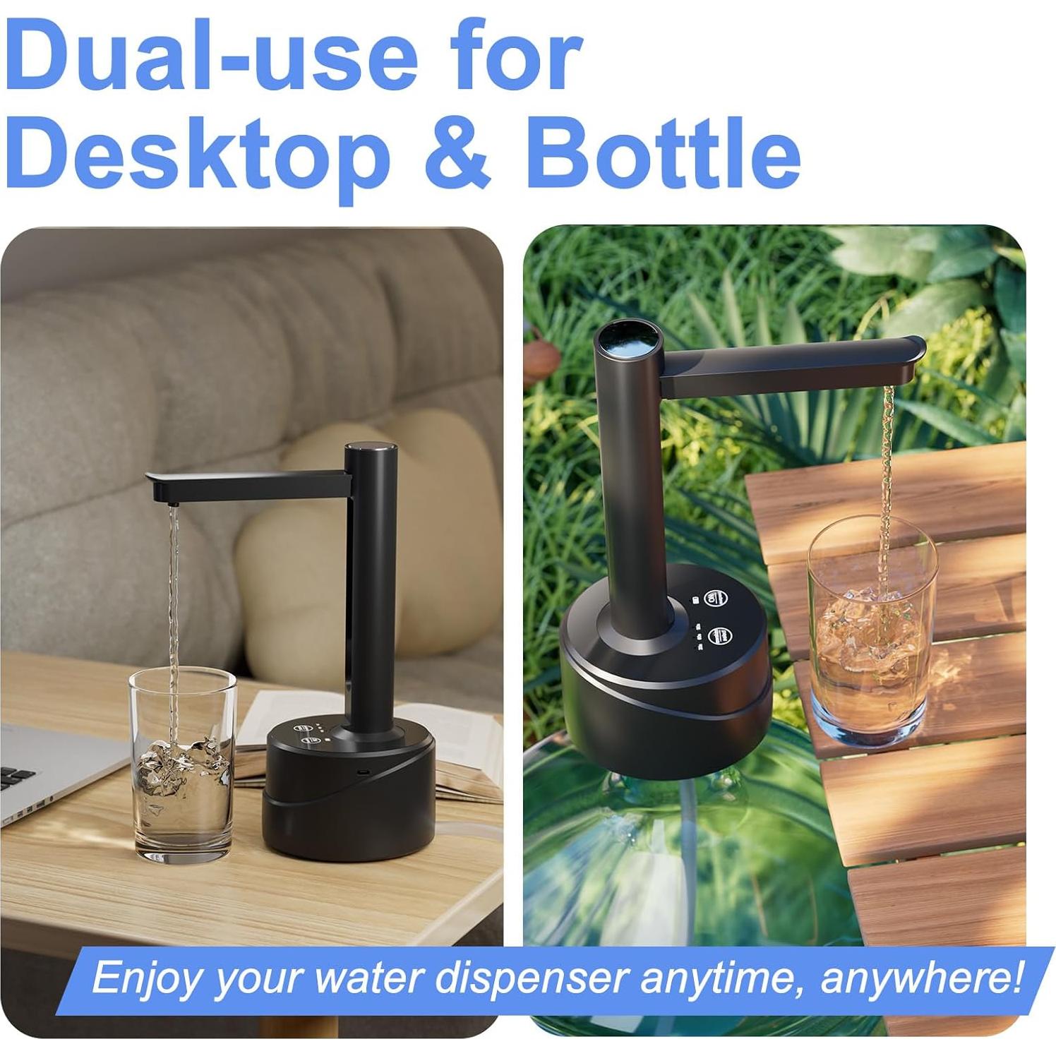 Dispensador de Agua Eléctrico Lartedaux 5 Galones USB Tipo-C