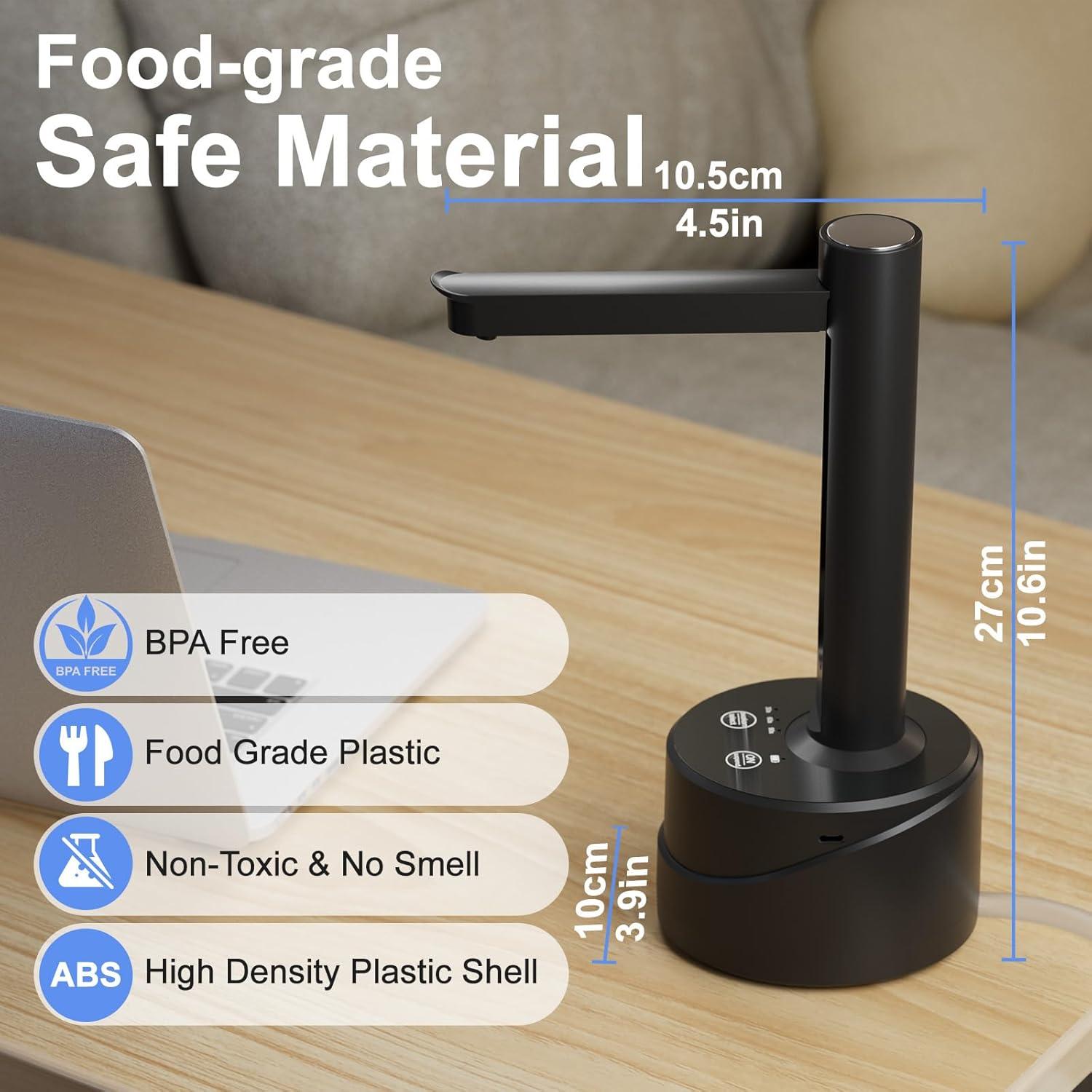 Dispensador de Agua Eléctrico Lartedaux 5 Galones USB Tipo-C