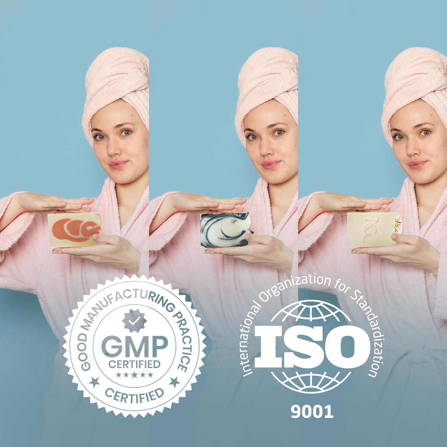 Paquete de 3 Jabones Naturales Arie Global - Romero, Hammam y Rosa