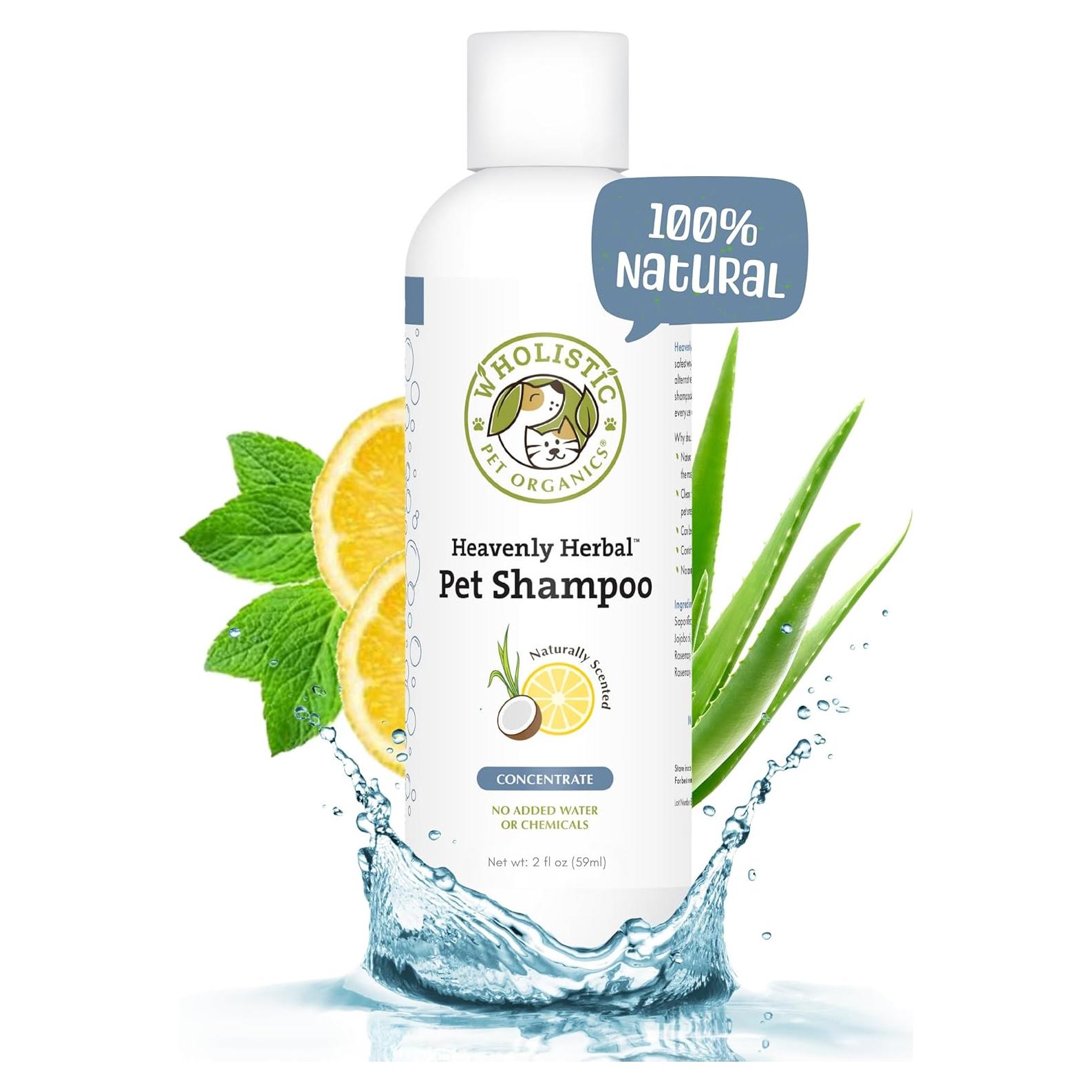 Champú Herbal Celestial Wholistic para Mascotas 450ml