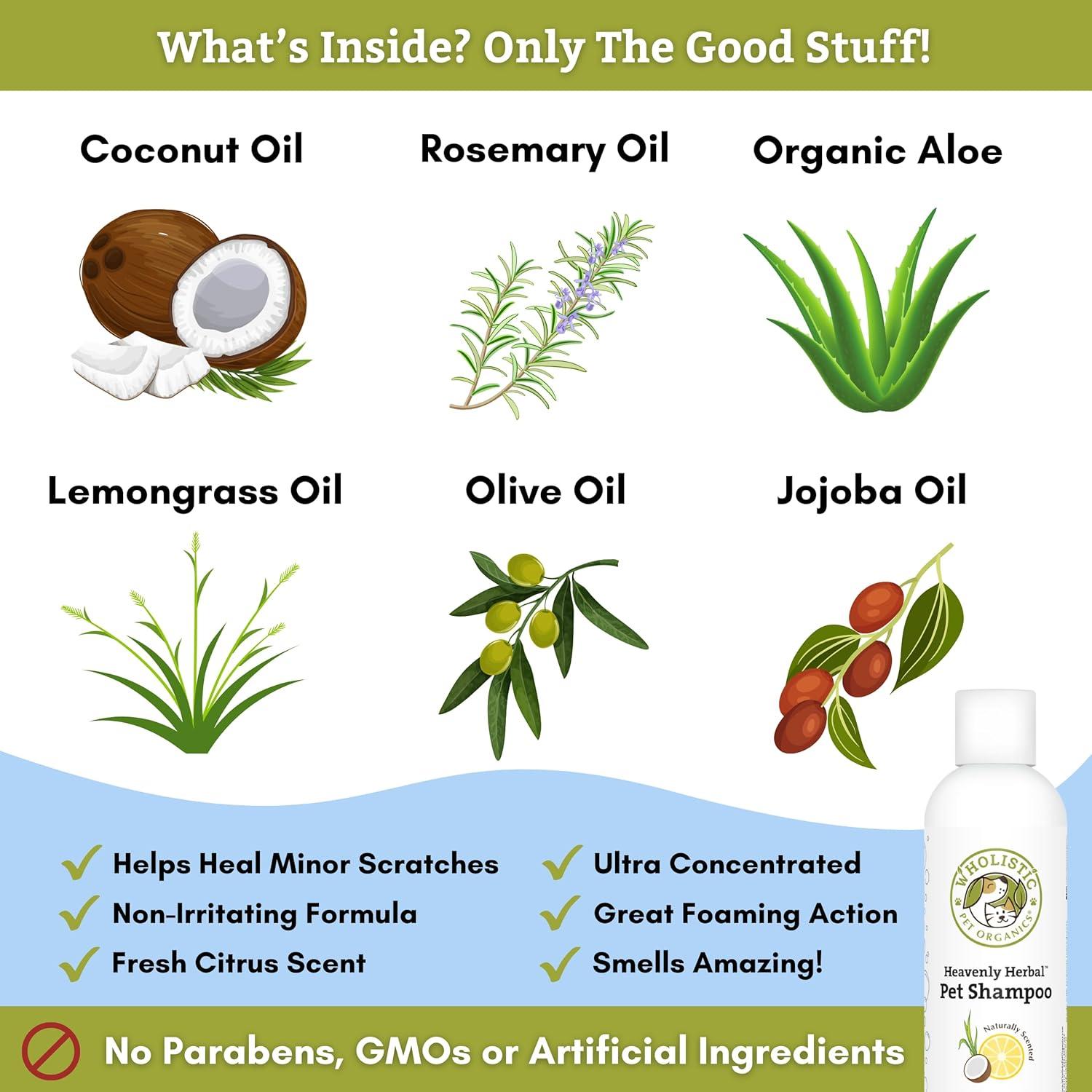 Champú Herbal Celestial Wholistic para Mascotas 450ml