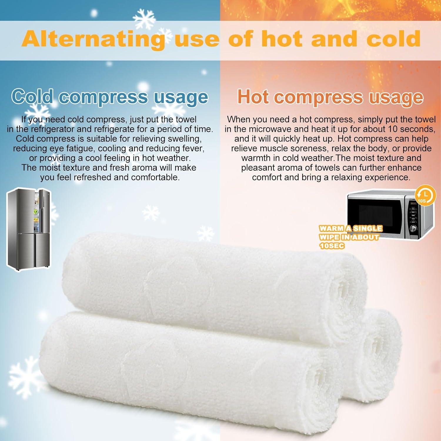 Toallas Húmedas de Algodón Twoworld - 60 Piezas Aromatizadas