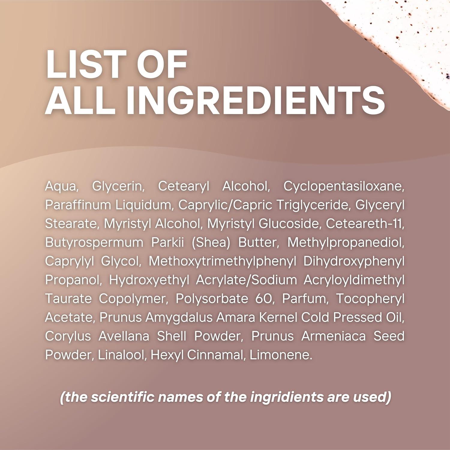 Exfoliante Corporal Mey Kozmetik 500ml Ámbar y Vainilla