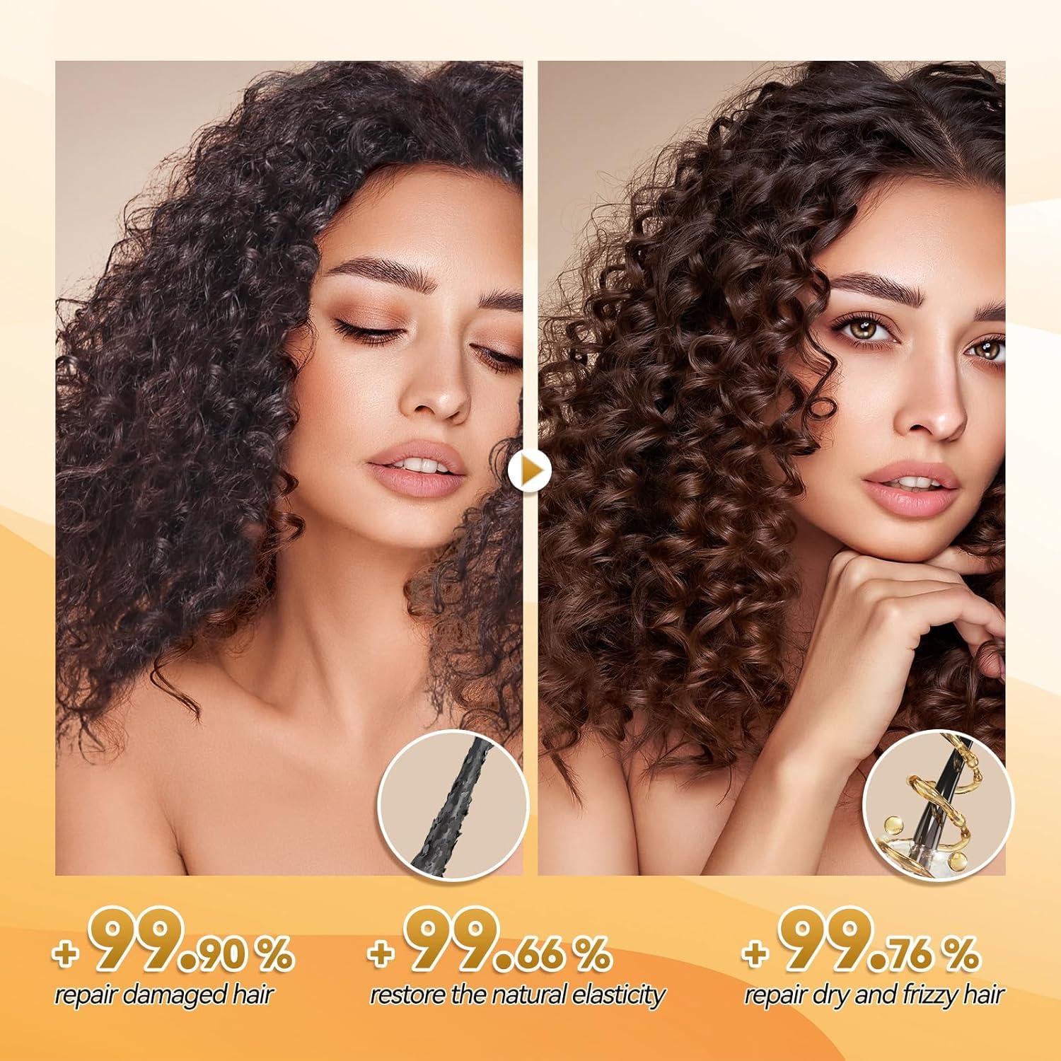 Mascarilla para Cabello IIIMEIDU 500 ml - Tratamiento Queratina