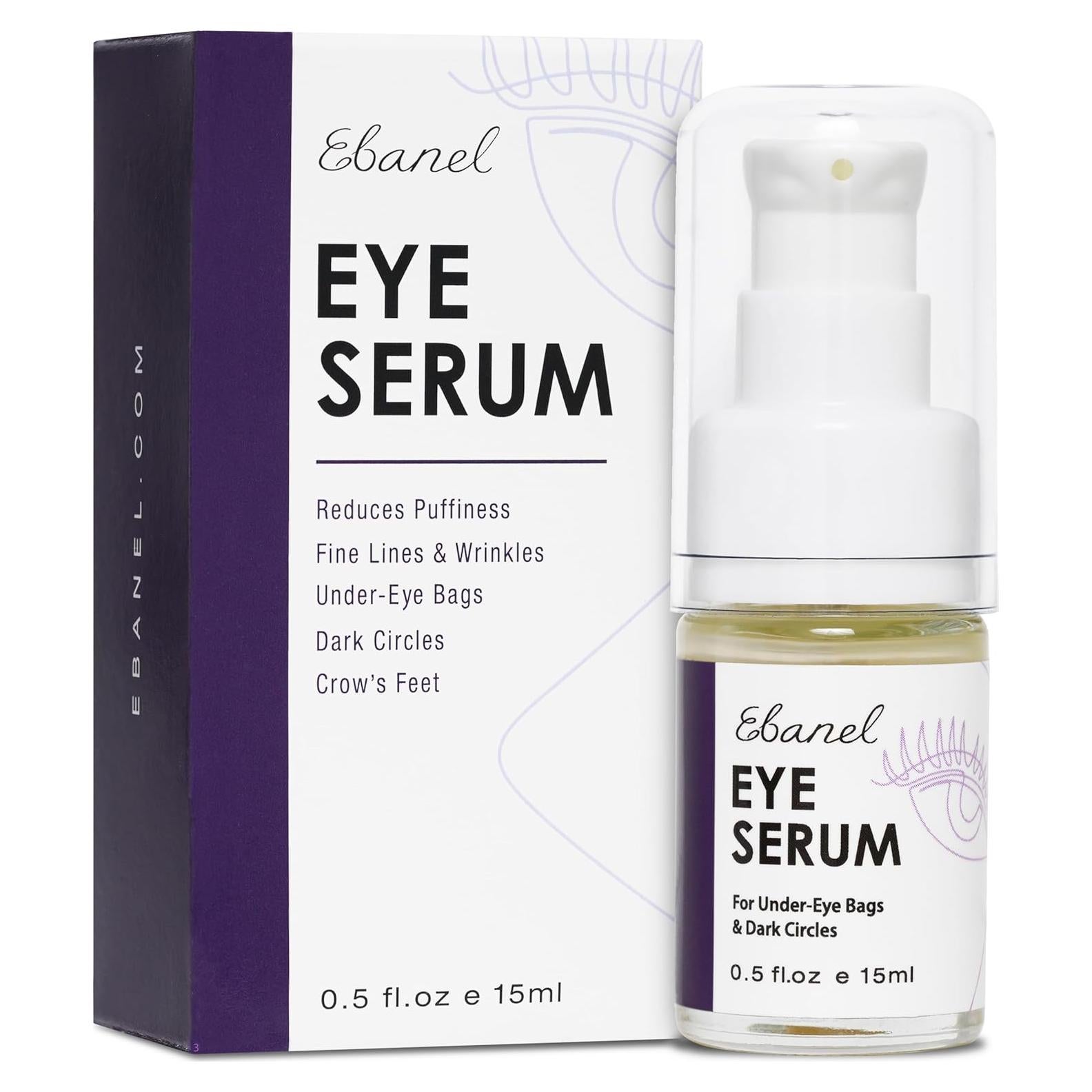 Suero para los Ojos Ebanel 15ml con Péptidos y Extractos